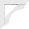 Ekena Millwork Standard Legacy Architectural Grade PVC Bracket With Traditional Ends, 3"W x 20"D x 20"H BKTP03X20X20LEC01 - alternate 2